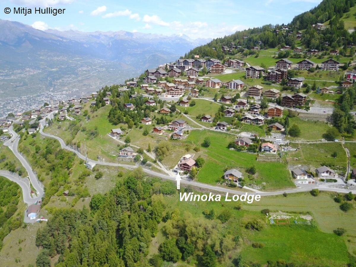 Chalet Lombardie Veysonnaz Exterior foto